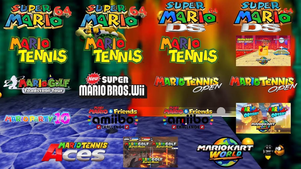 Bowser's Theme - Ultimate Mashup V2 | Super Mario 64 (29 Songs!)
