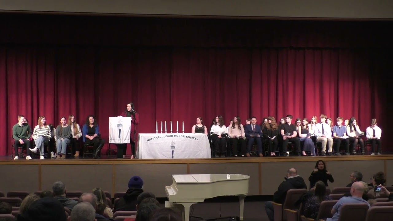 NJHS Induction Ceremony