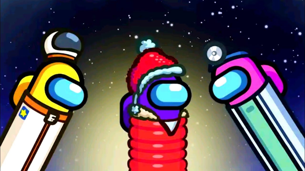 Snake.io - NEW EVENT SNAKES AMONG US: POLUS 💣 ALL SKINS UNLOCKED' Epic Snakeio Gameplay
