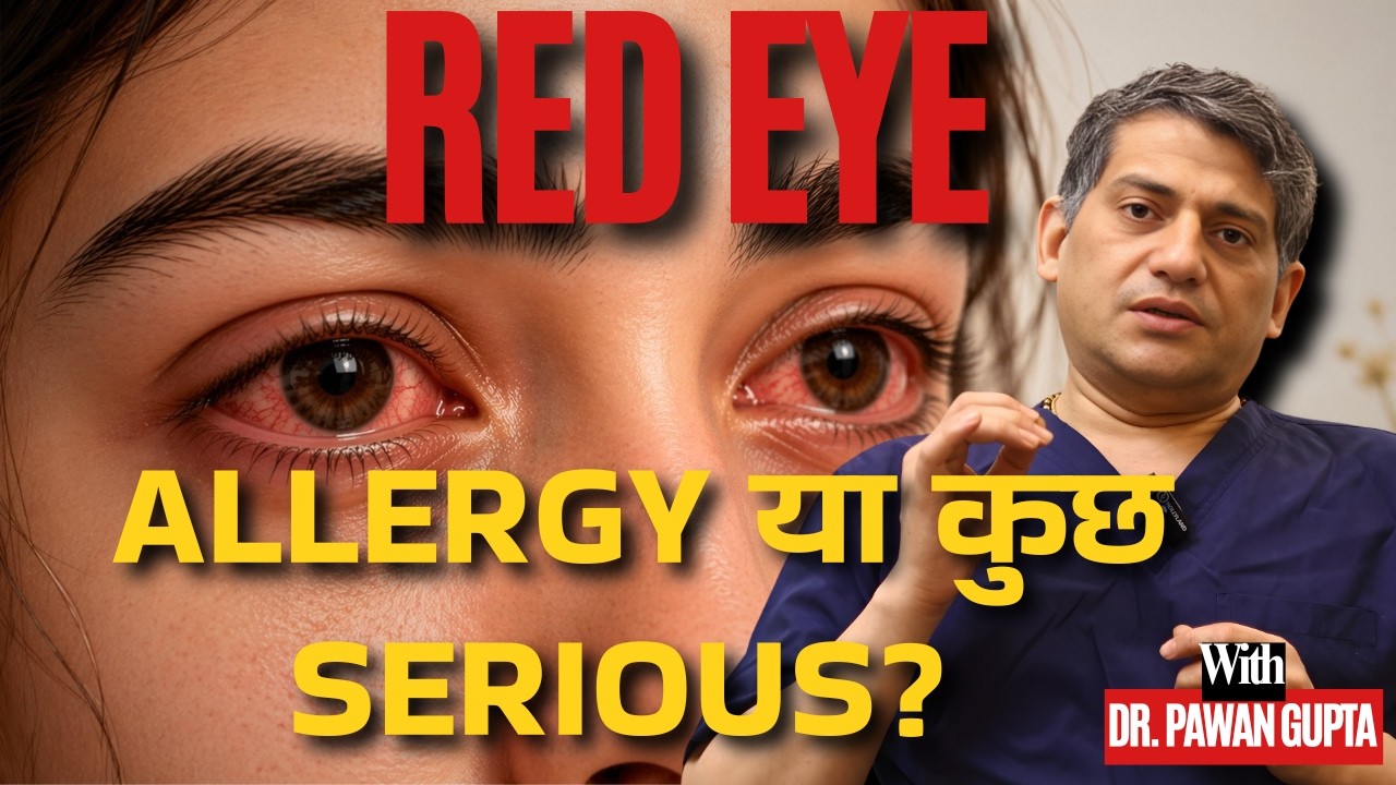 क्यों और किन कारणों से होती है आँख लाल? | DR. PAWAN GUPTA