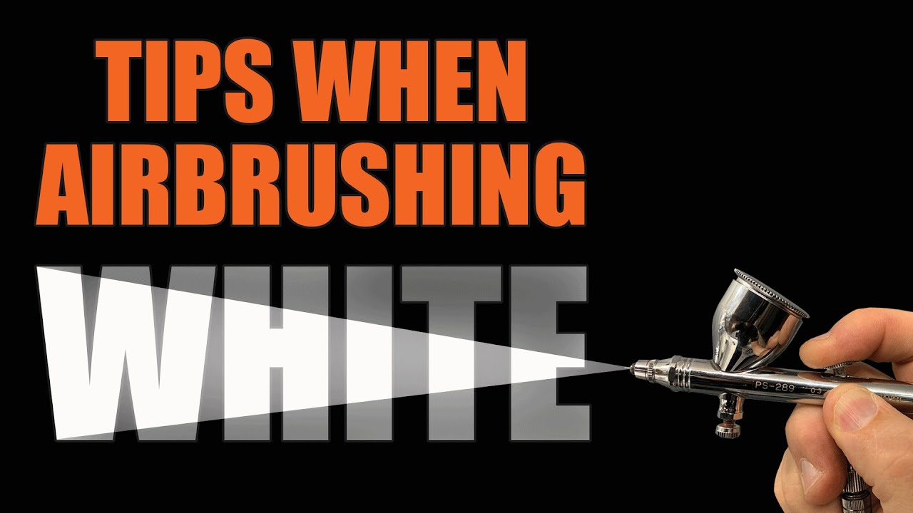Trouble Airbrushing White Paint ?