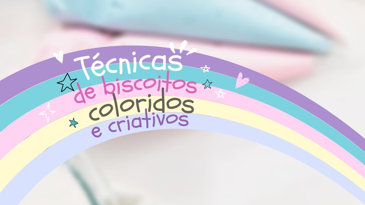 Técnicas de biscoitos coloridos e criativos!
