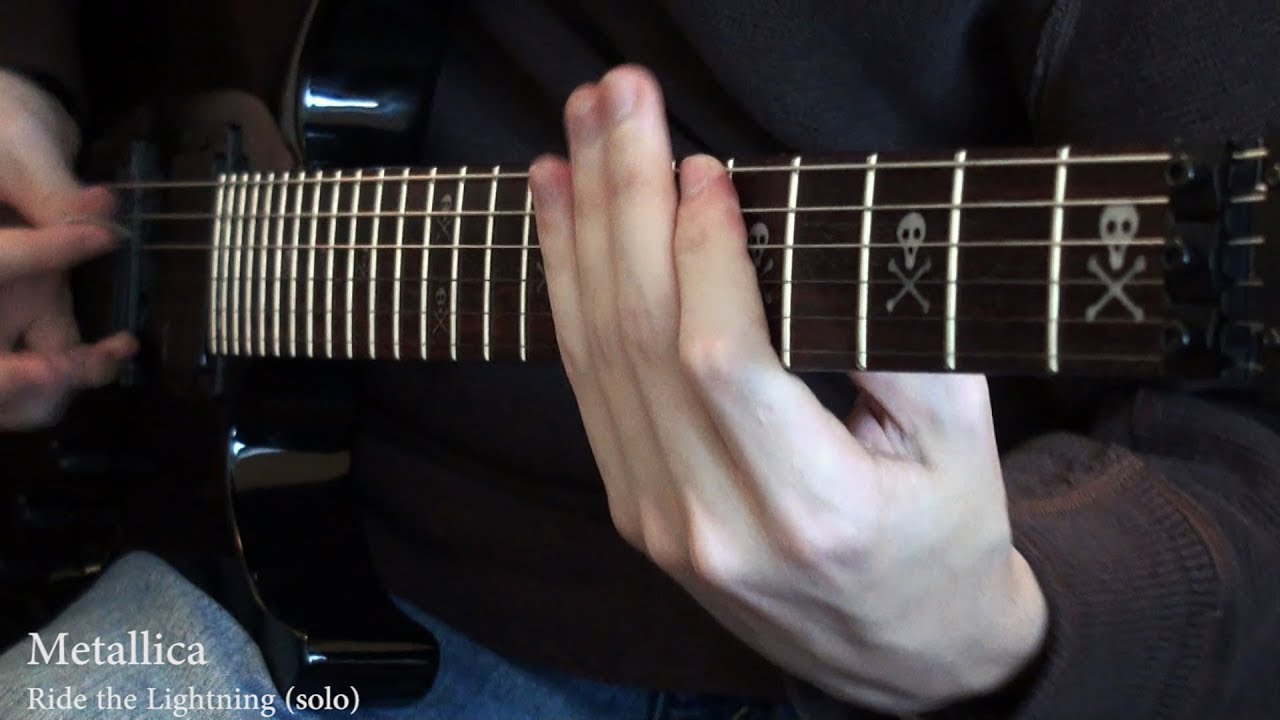 Metallica - Ride the Lightning (solo)