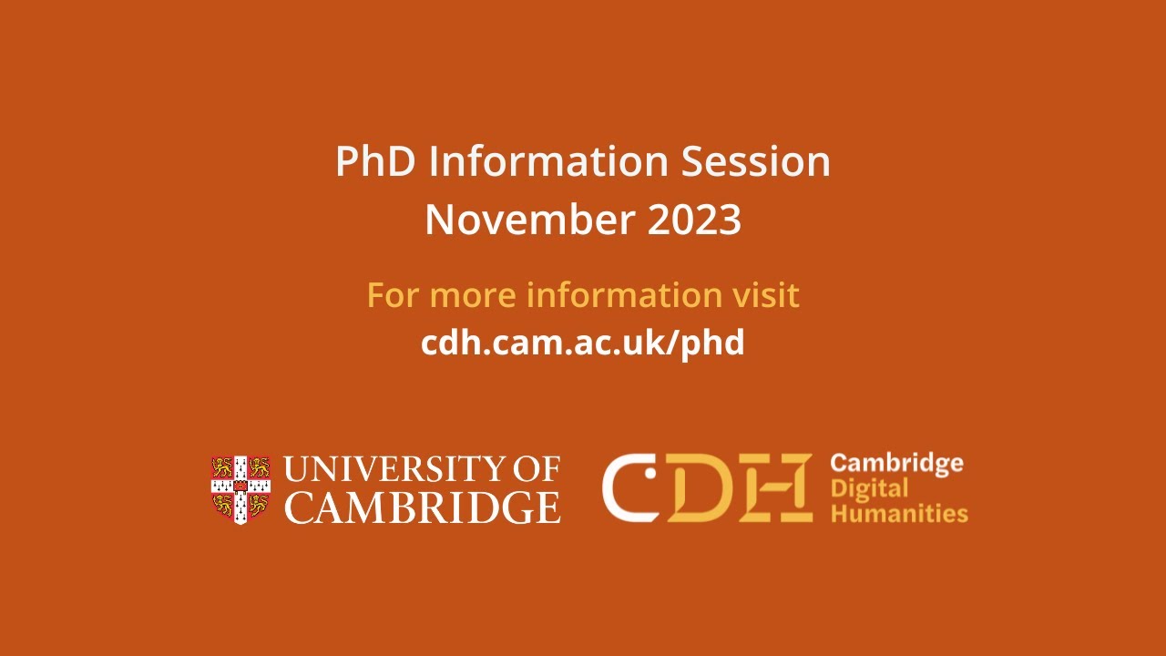 PhD Applicant Information Session | November 2023