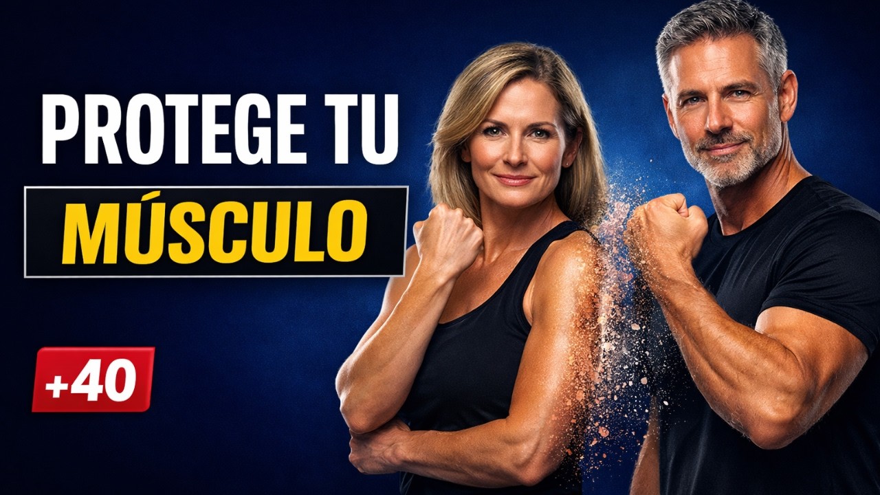 ¡NUNCA Más Pierdas Músculo! La VERDAD Sobre la SARCOPENIA Después de los 40