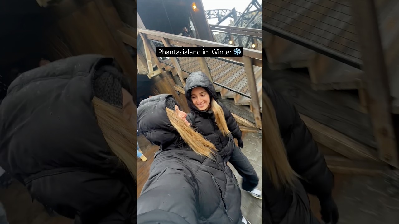 Wie ist es im Phantasialand im Winter? ❄️ | #lesotwins (Keine Werbung, alles selbst bezahlt)