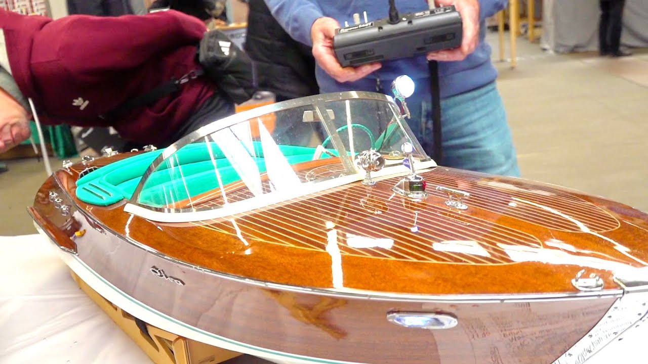 SPECIAL REAL WOODEN RC YACHT// SUPER HANDMADE UNIQUE RC SUBMARINE// RC RVIA BOAT WITH SOUND&LIGHT