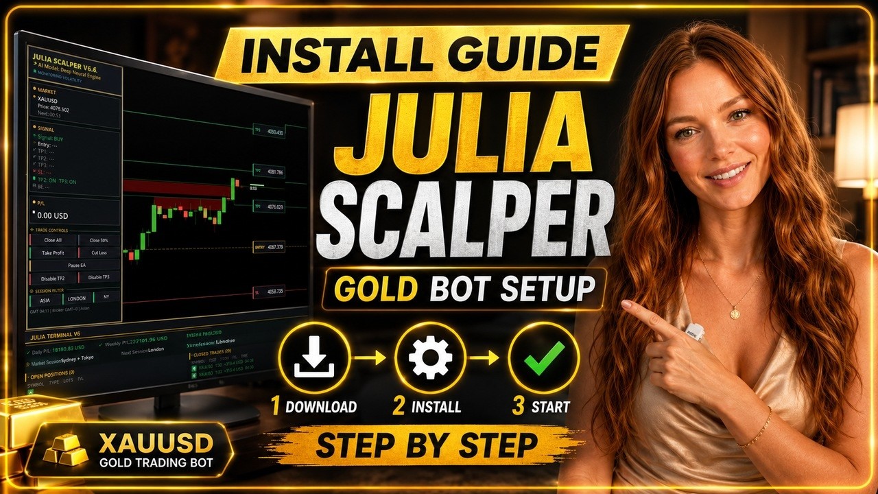 🔥 Julia Scalper V6.4 - The Most Advanced Gold Trading EA for MetaTrader 4