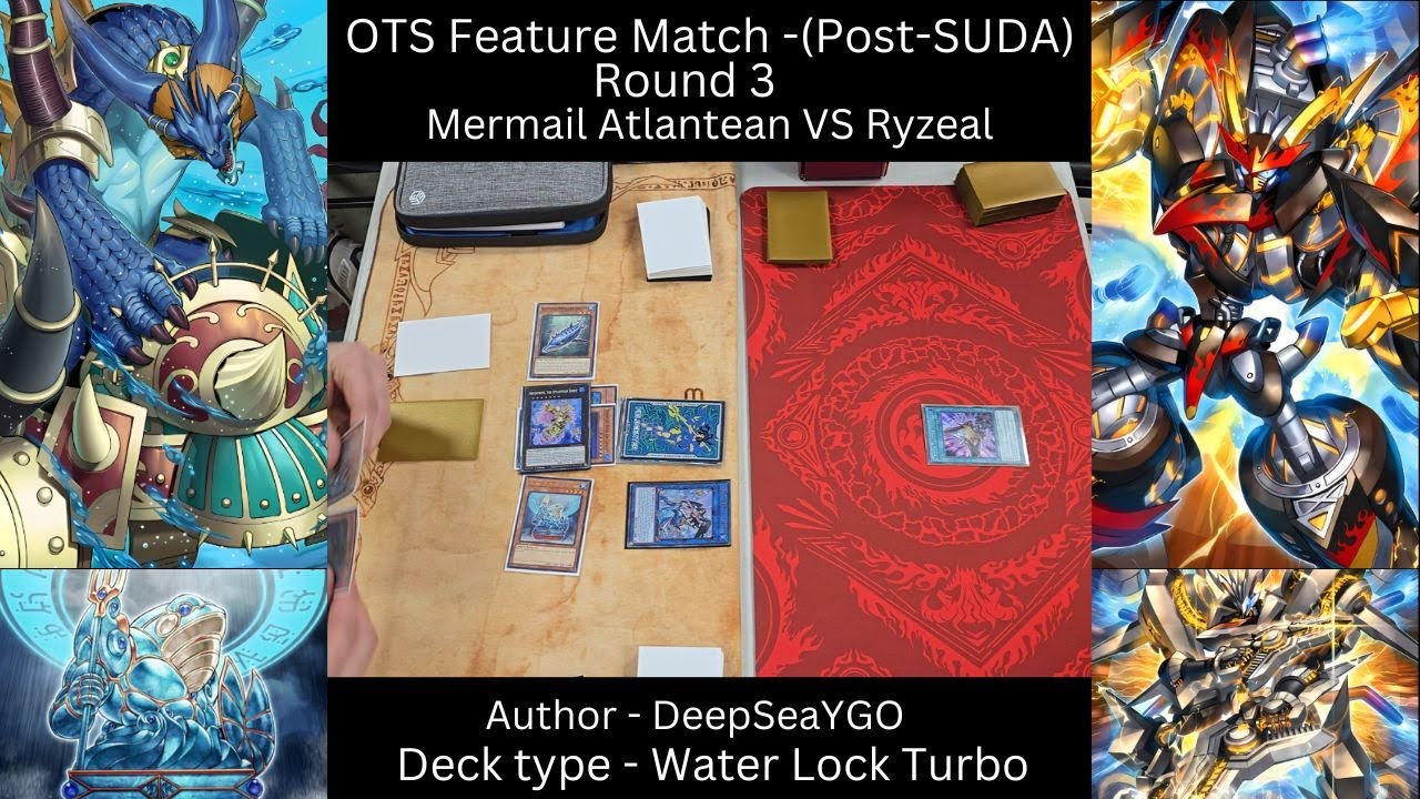 Yugioh - OTS Tourney Round 3 - Mermail Atlantean vs Ryzeal
