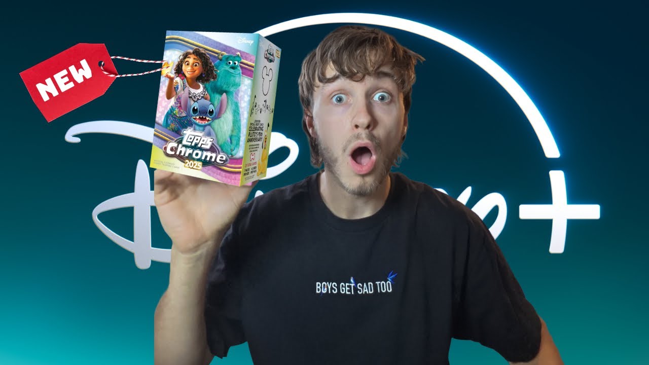 Opening NEW Topps Chrome Disney 2025!!!