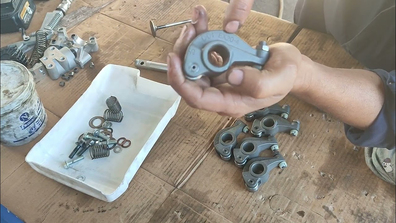rocker arm installation d4bb, 4d56