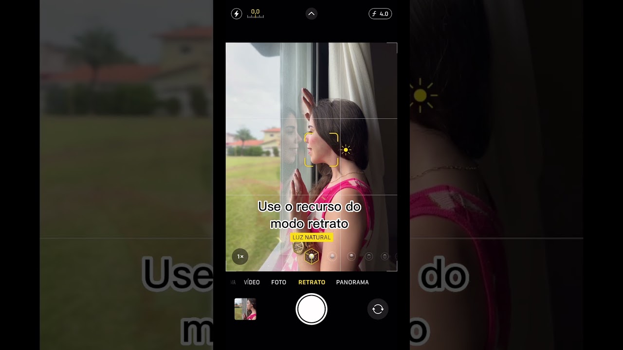 Truque com seu iPhone no modo retrato 🚀🚀🫶🏻 Me segue se curte fotos!!