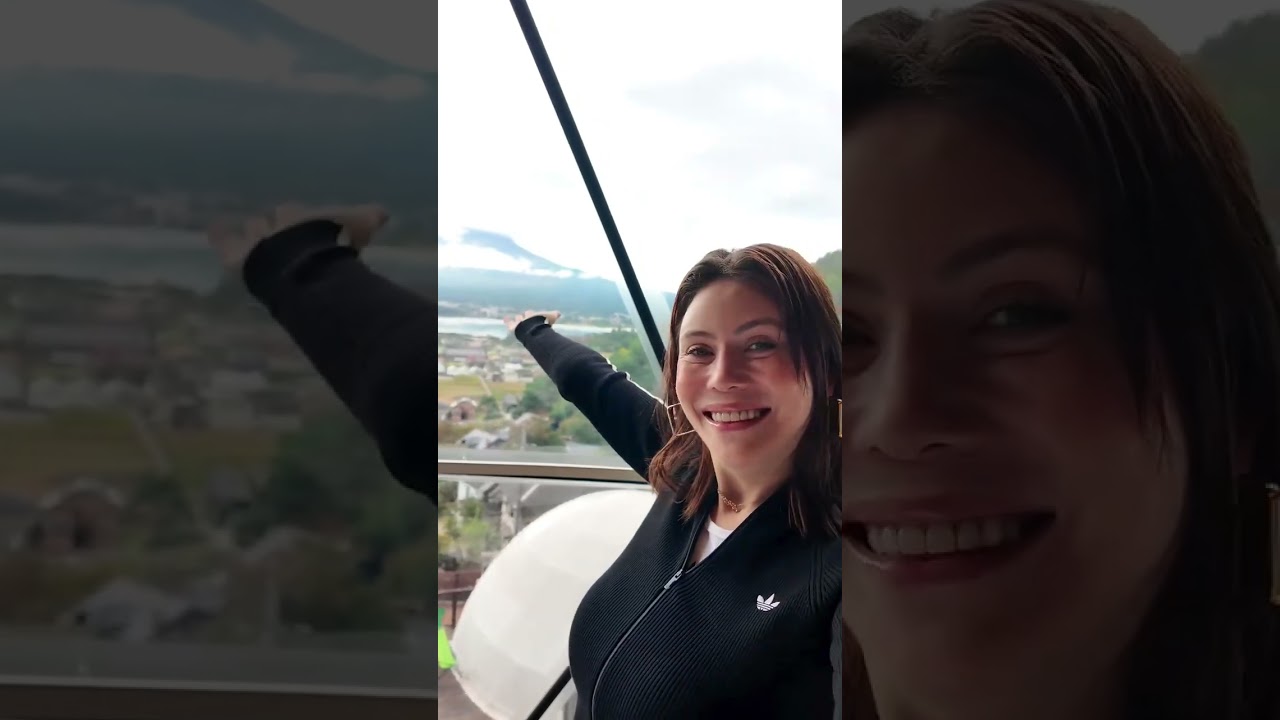 Fiquei no glamping com o Monte Fuji bem diante dos meus olhos! Glamour puro ! #jap&atilde;o #vlog