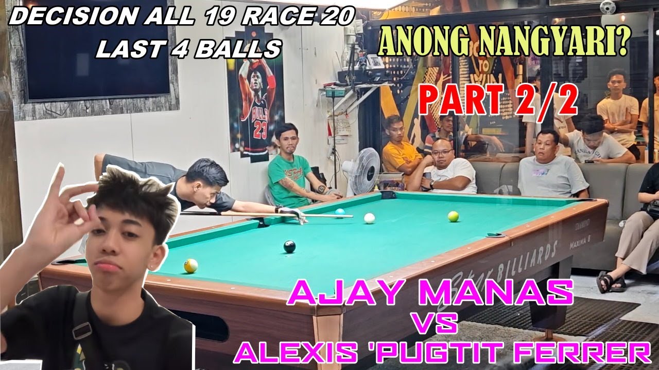 AJAY MANAS VS ALEXIS FERRER (RACE 20) (BACLARAN) PART 2/2