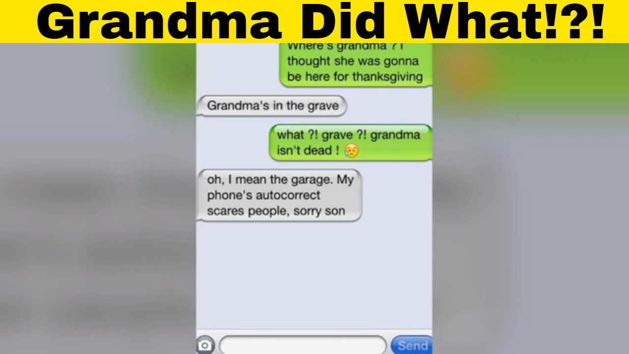 Autocorrect Fails That Made The Conversation Hilarious 🤣