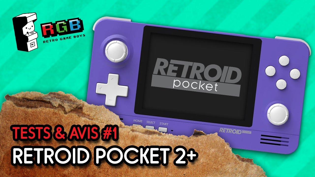 Retroid Pocket 2+ : Tests GBA / N64 - Retro Game Boys