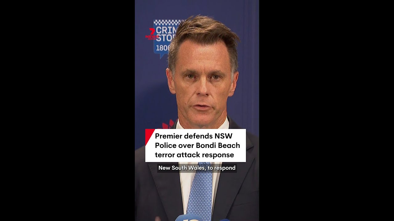 NSW Premier Chris Minns defends police for actions during Bondi Beach terror attack
