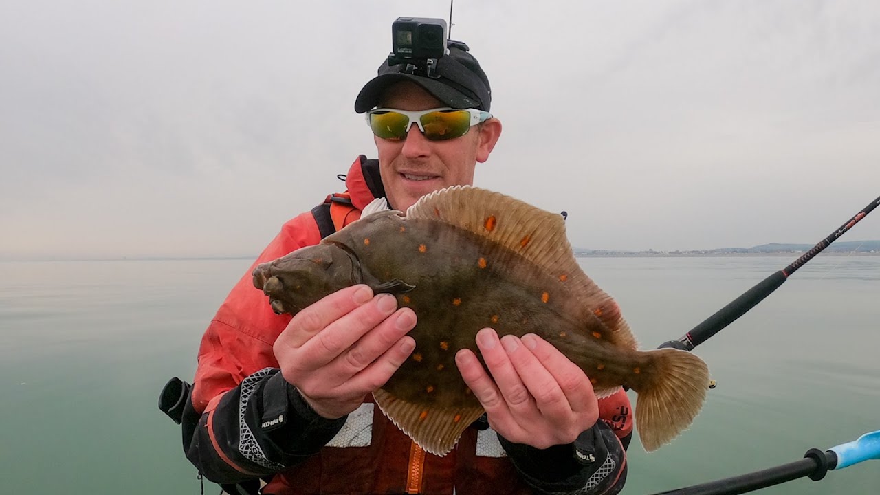 Kayak Fishing for Plaice with Squid and Mackerel | Kayak Fishing UK