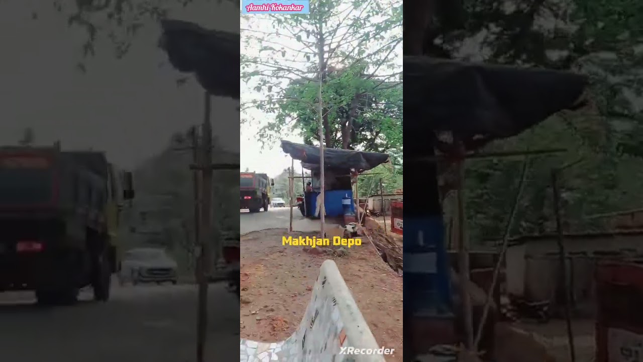 माखजन डेपो🚎🥰||कोकणातली लालपरी💖||@aamhikokankar300||#shorts #shortsfeed #lalpari #makhjan #kokan