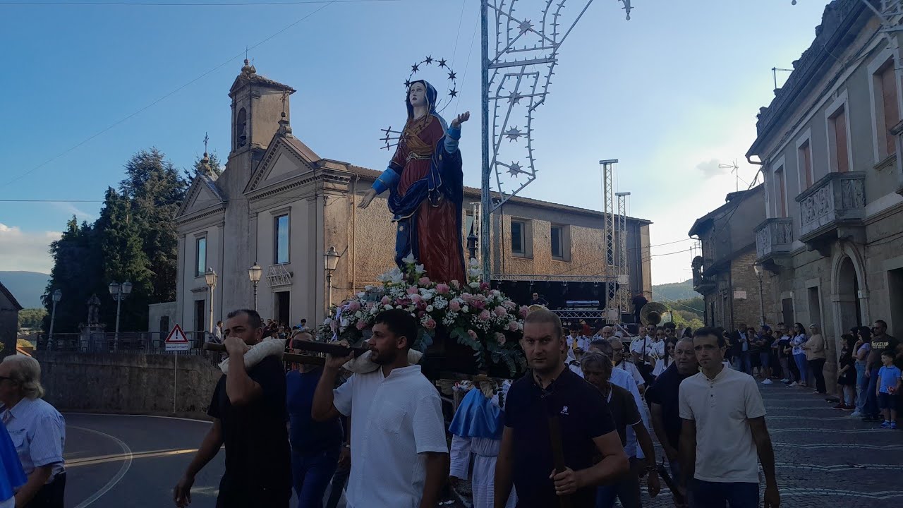 Momenti dei festeggiamenti di Maria SS. dei Sette Dolori, Simbario 14/09/2025.
