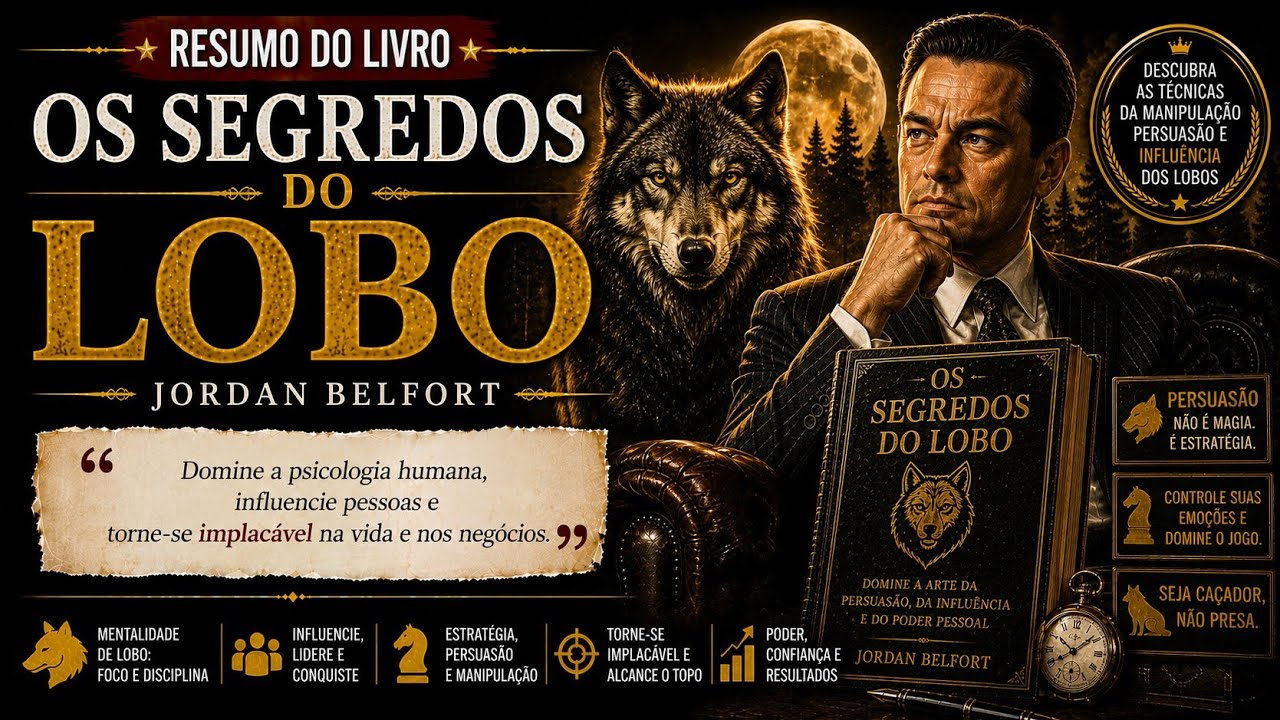 Os Segredos do Lobo – O Método Implacável de Jordan Belfort | Resumo Completo