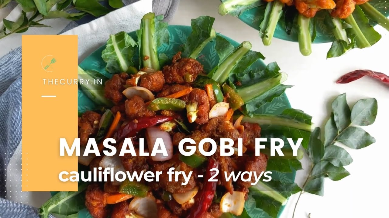 Masala Gobi Fry | Crispy Gobi Fry #gobifry #vegetablefry #cauliflower