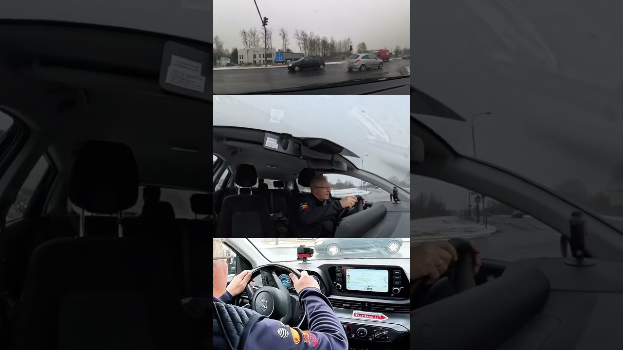 Trzy podstawowe skręty kierownicą