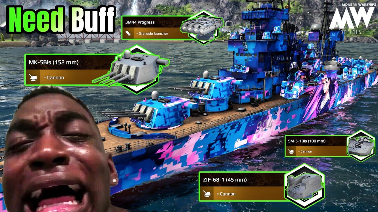 This Ship is Joke - Need Buff💪 Otherwise Not Useful 🚫 - Modern Warships 