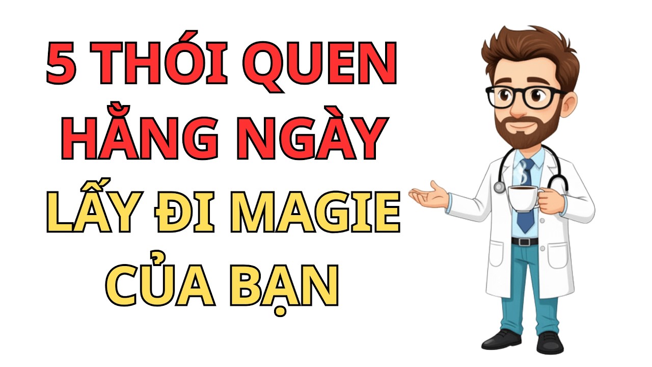 5 Thói Quen Hàng Ngày Đang Lấy Đi Magnesium Của Cô Chú — Mà Không Ai Nói Thẳng(2026)