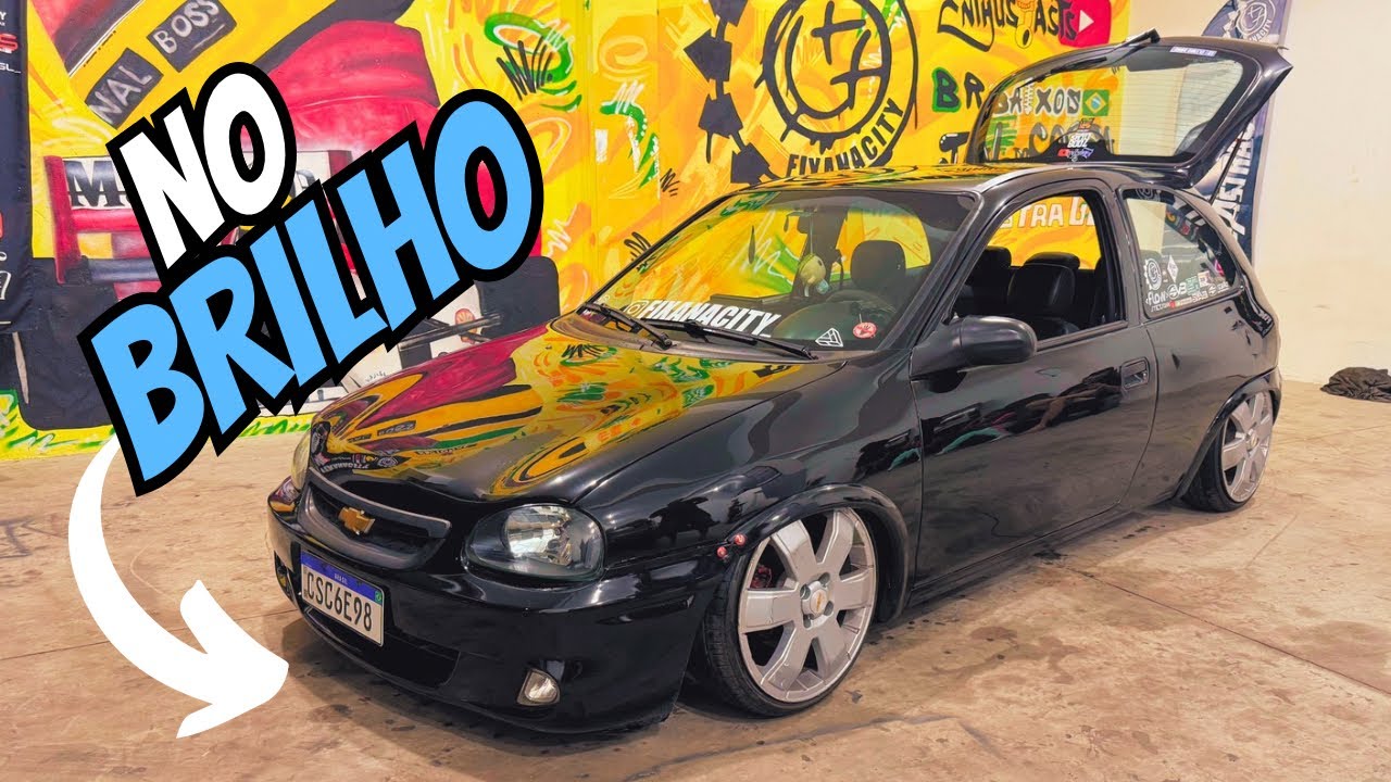 CORSA WIND COM SUSPENSÃO A AR E INTERNA TOP! ENTHUSIASTS
