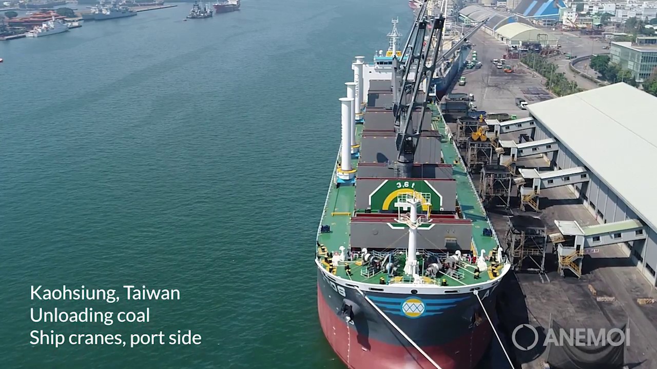 Anemoi Rotor Sails - m/v Afros Launch