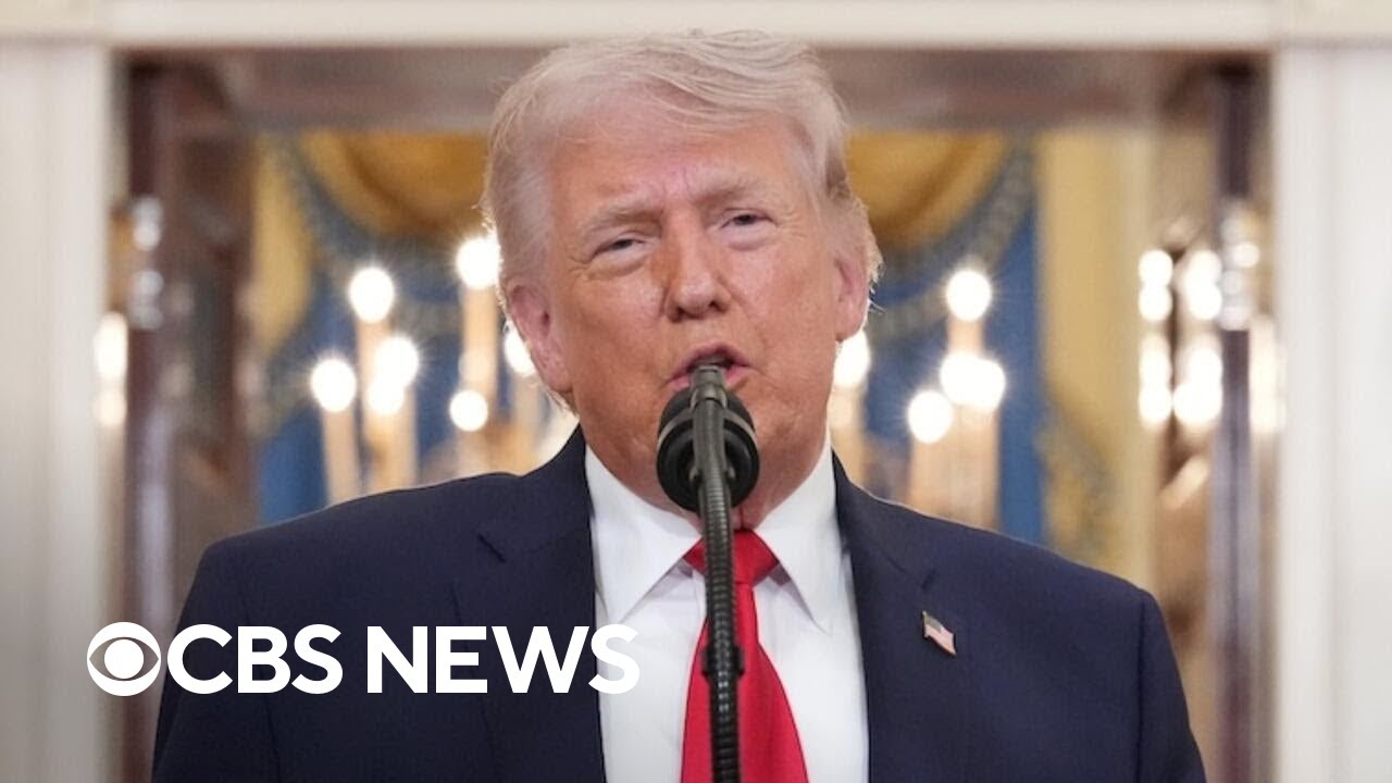 Breaking down Trump's prime-time Iran speech