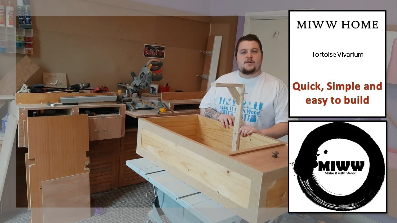 Building a Tortoise Vivarium- with pine boards