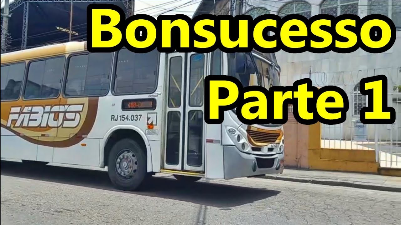 Bonsucesso (Parte 1) ônibus urbanos nos bairros do subúrbio carioca - Zona Norte do Rio de Janeiro