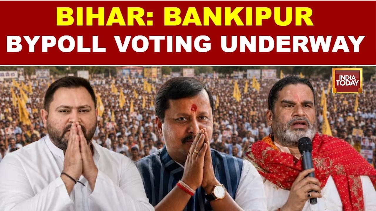 Bankipur Assembly Bypoll Begins In Bihar Under Heavy Security Amid Low Turnout | India Today