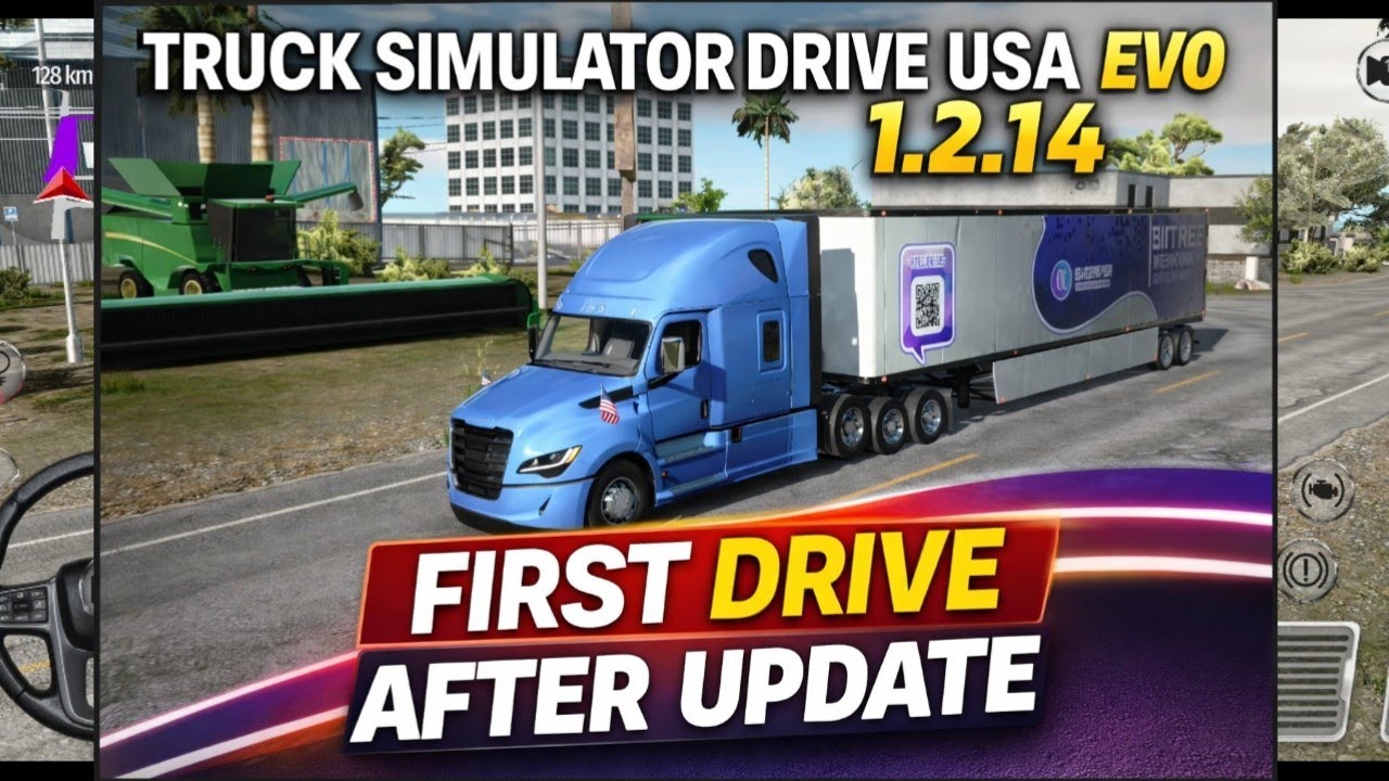 Truck Simulator Drive USA EVO 1.2.14 Gameplay | First Drive After Update