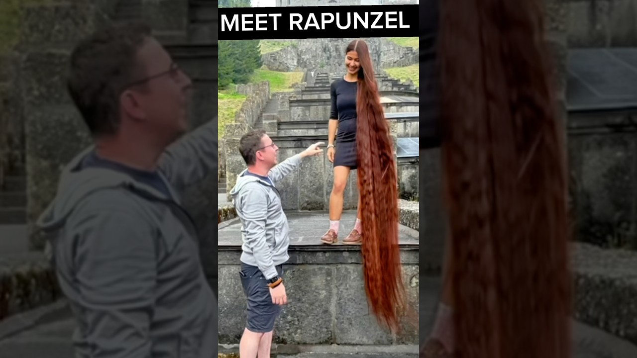 How l met real-life Rapunzel (PREVIEW)😍 