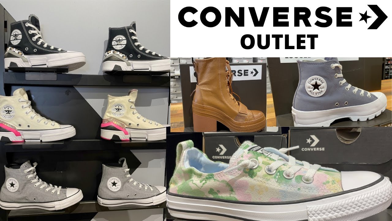 CONVERSE OUTLET SHOP WITH ME  | CONVERSE SHOES COLLECTION 2021