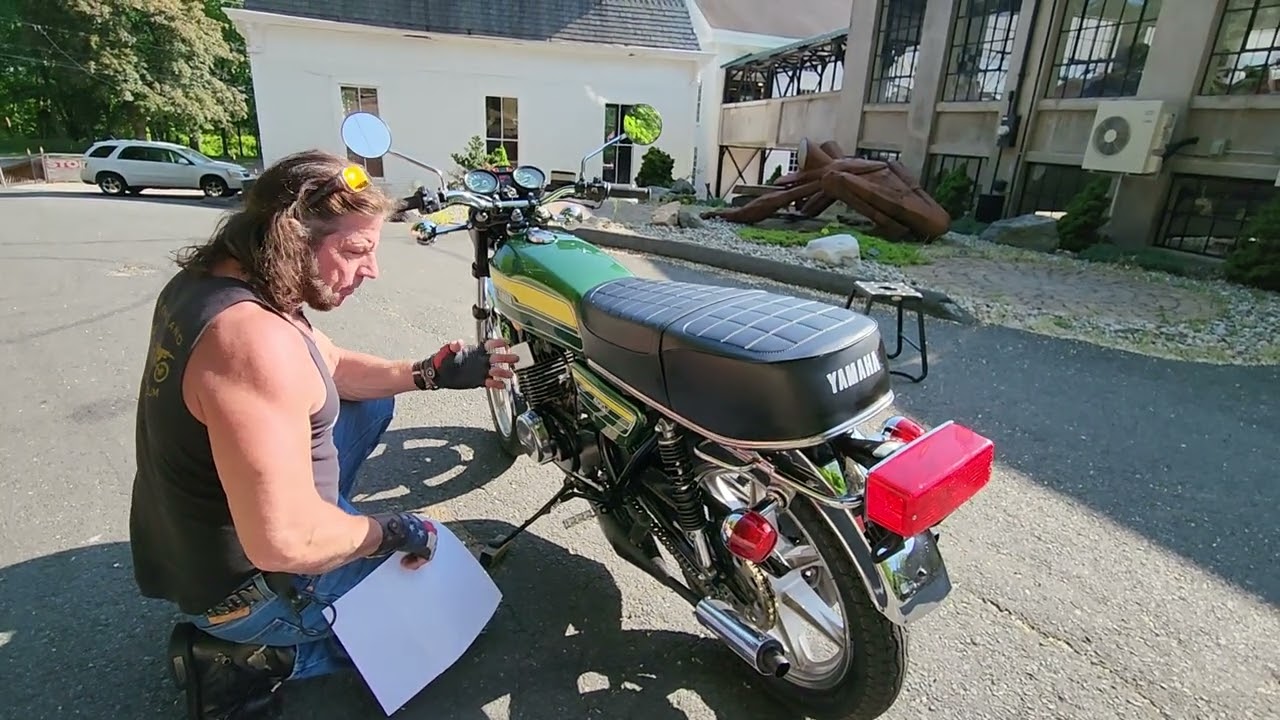 ЖИЗНЕННАЯ ЛЮБОВЬ С YAMAHA RD400 1976 ГОДА