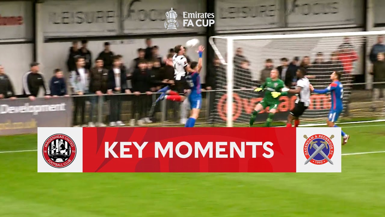 Maidenhead United v Dagenham & Redbridge | Key Moments | First Round | Emirates FA Cup 2022-23