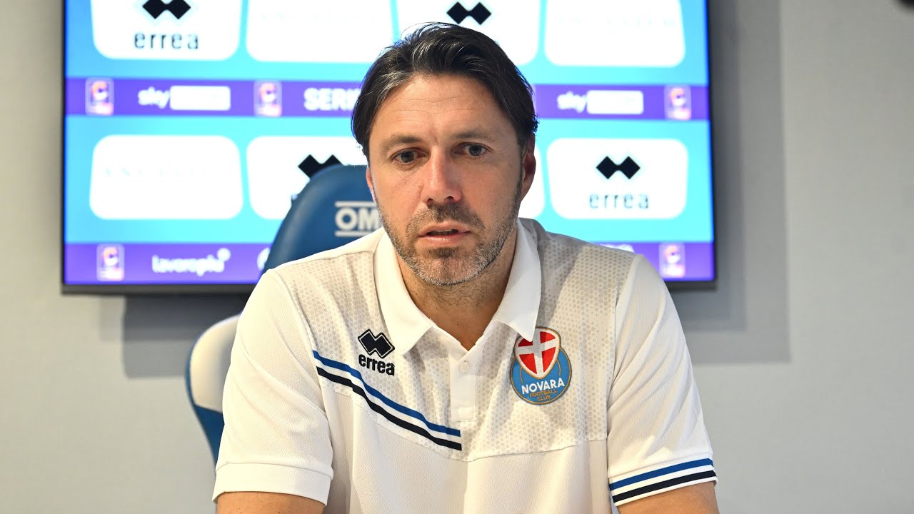 Trento-Novara | Conferenza pre gara di mister Dossena