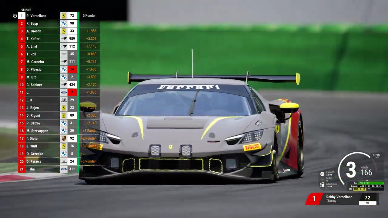 Assetto Corsa Competizione Monza Open Lobby Race