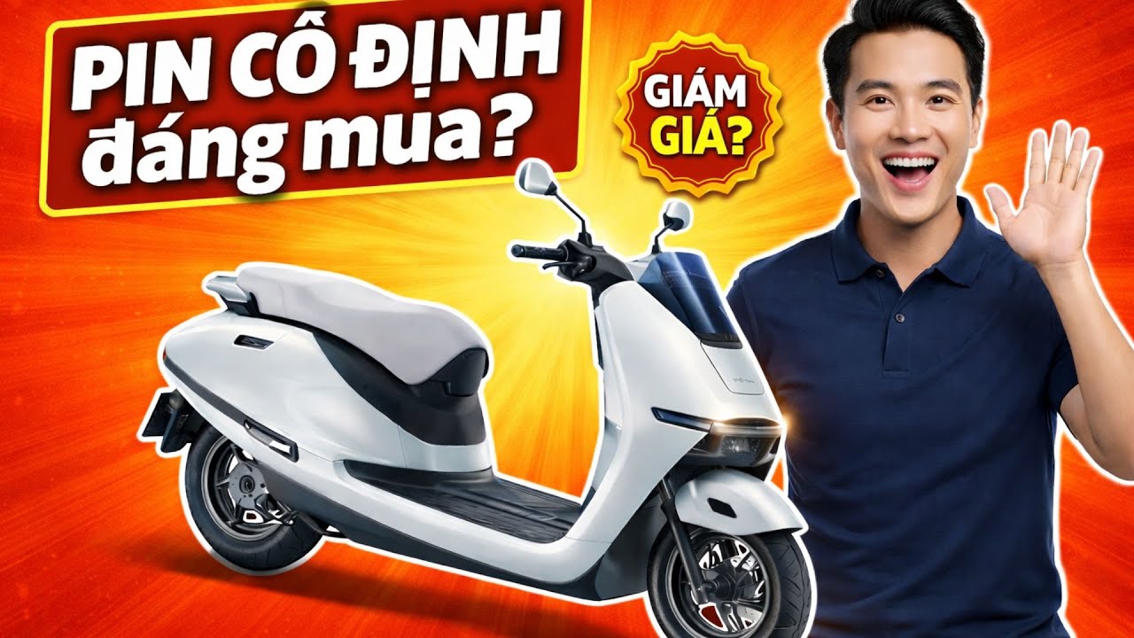 honda uc3: Pin cố định có đáng mua nếu được giảm giá?