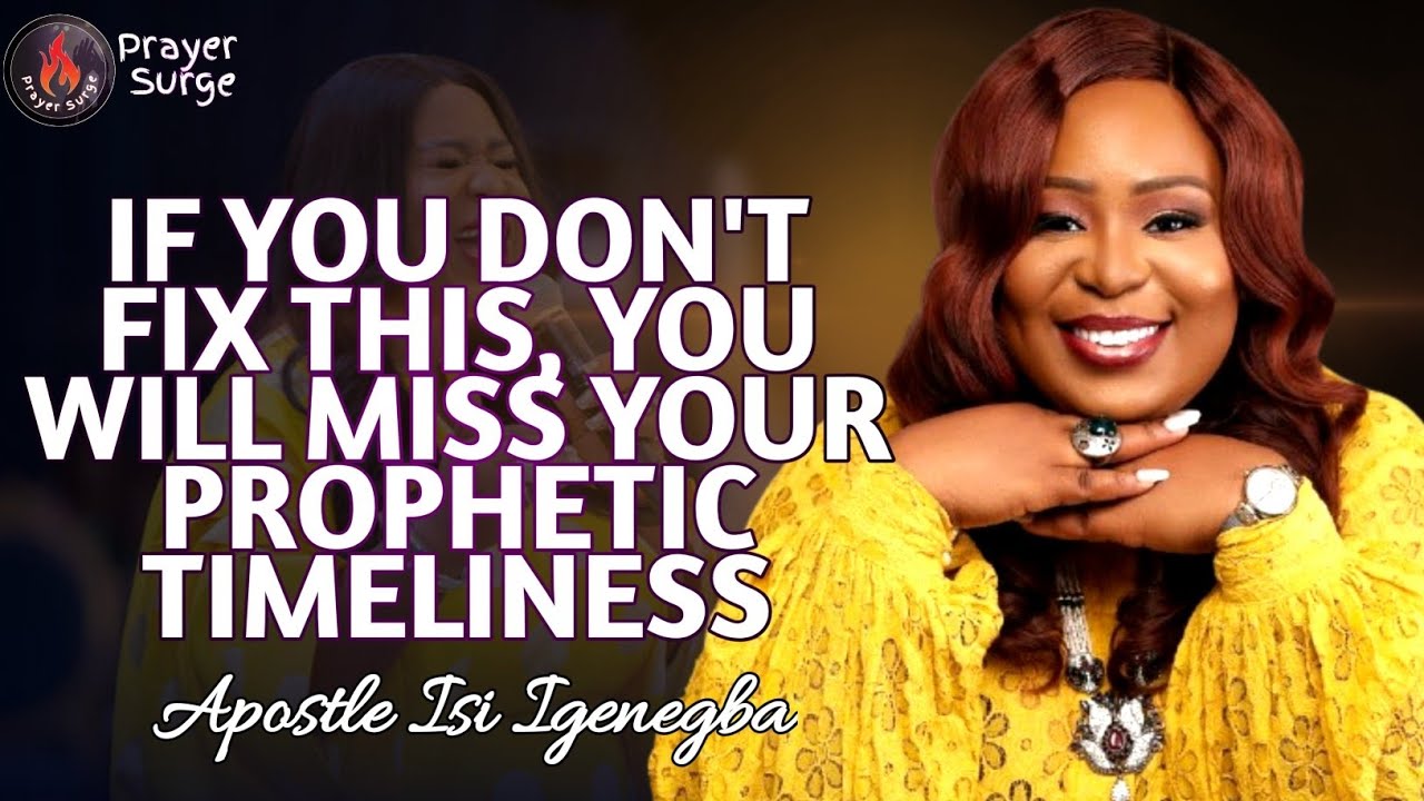 How To Stay Connected To Your Prophetic Timeline||Apostle Isi Igenegba #faith #prayer
