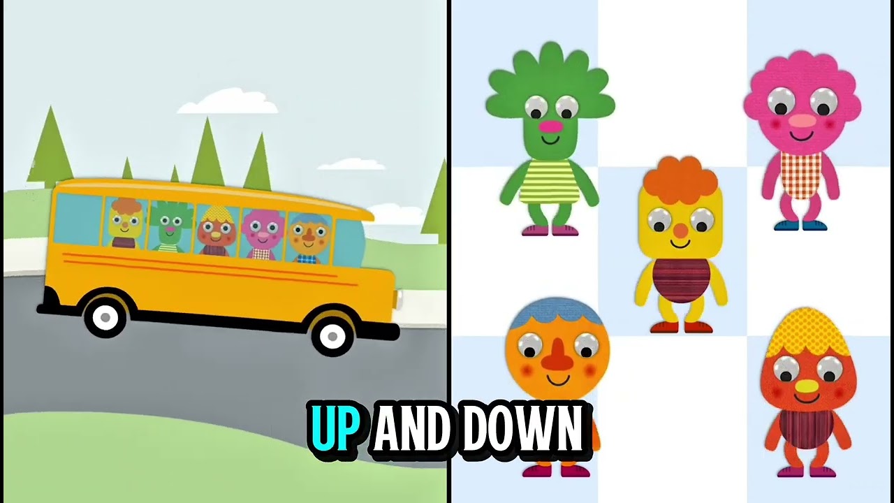 The Wheels on The Bus | Noodle and Pals | Kids Song 