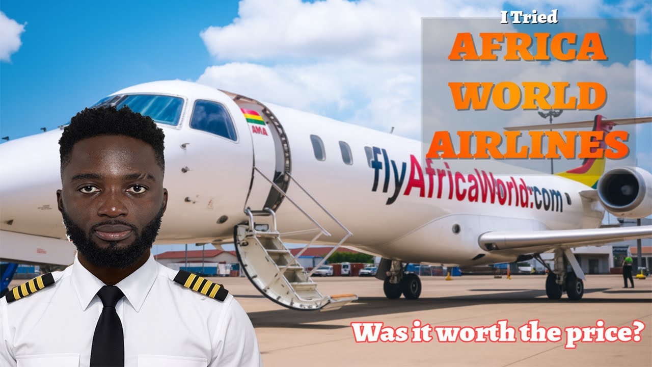 Я летела авиакомпанией Africa World Airlines из Ганы… Вот что меня удивило ✈️🇬🇭