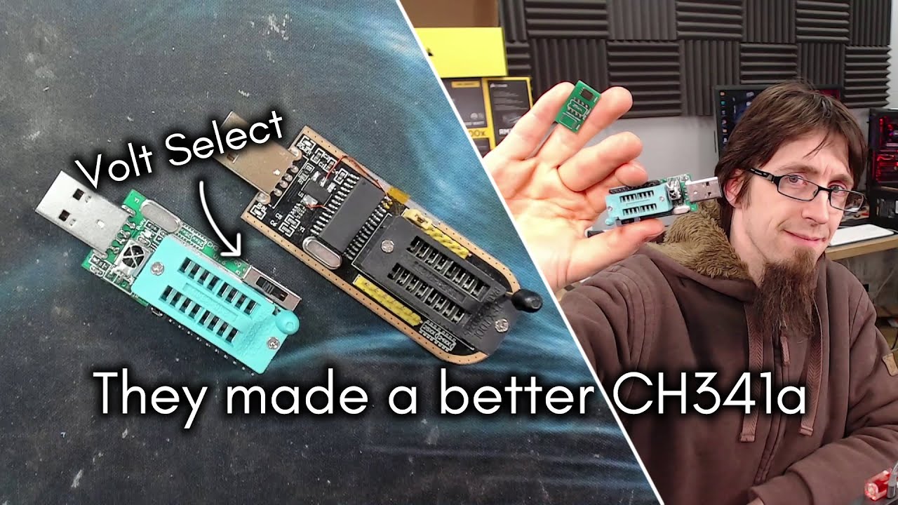 CH341a v1.6 Review, No More Volt Mods! - LFC#297
