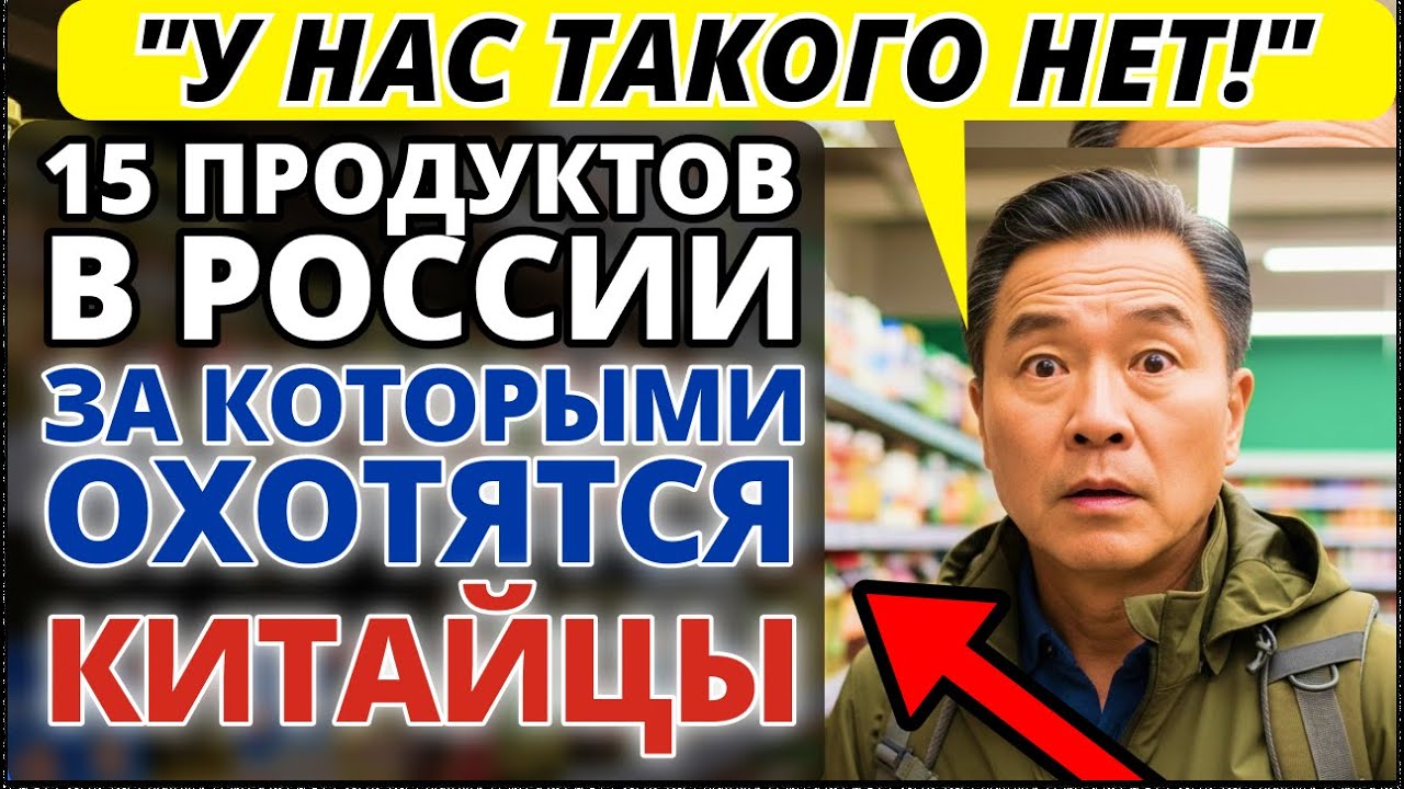 Китайцы скупают это КИЛОГРАММАМИ! 15 наших продуктов, которые у них — роскошь.