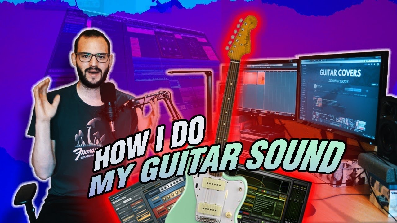 How I Do My GUITAR SOUND | FENDER JAZZMASTER & Guitar Rig 4 [w/ English Subtitles]