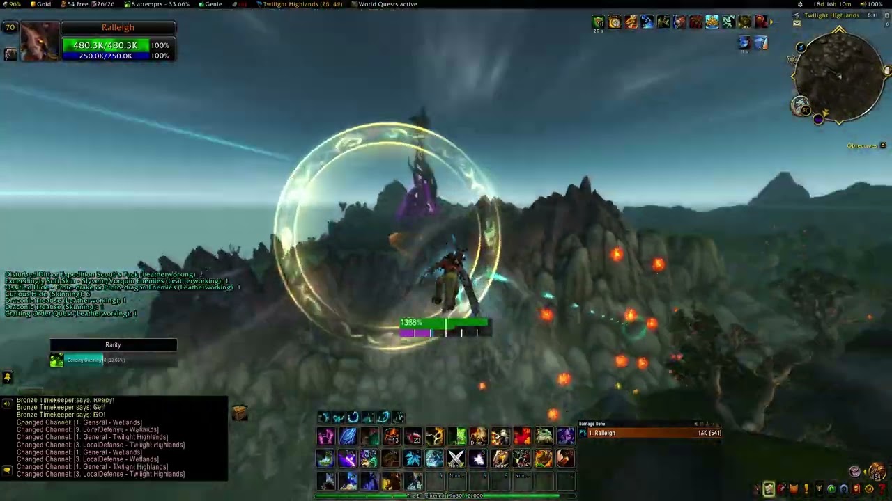 WOW Dragonriding: Loch Modan Loop Reverse Gold - 57.890